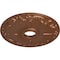 Ekena Millwork Kent Ceiling Medallion (Fits Canopies up to 5"), 18"OD x 3 1/2"ID x 1 1/4"P, Polished Copper CM18KEPOS - alternate 3